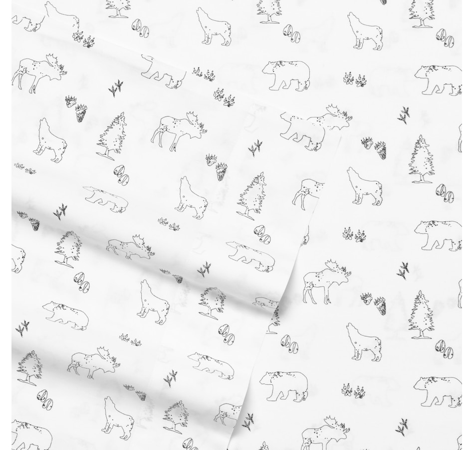 Image 701437_ALTMORE2.jpg, Product 701-437 / Price $59.99 - $97.50, Eddie Bauer Animal Tracks 100% Cotton Sheet Set from Eddie Bauer on TSC.ca's Home & Garden department