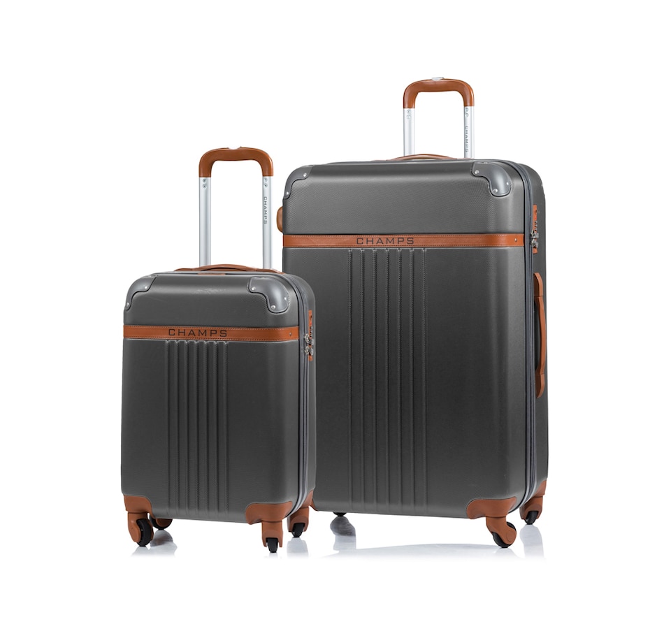 Image 701452.jpg, Product 701-452 / Price $299.99, Champs Vintage Collection 2-Piece Hard Side Spinner Expandable Luggage Set from Champs on TSC.ca's Home & Garden department