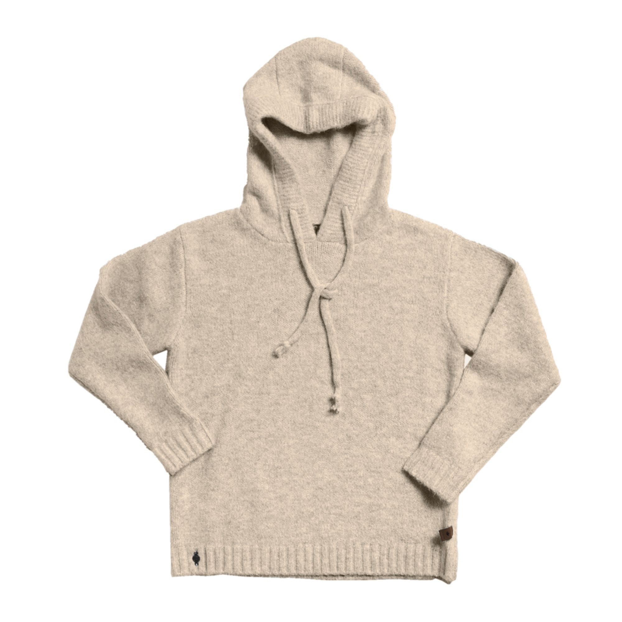トップス theredthread S logo knit hoodie cropped THEREDTHREAD/ザレッドスレッド】S logo knit hoodie cropped