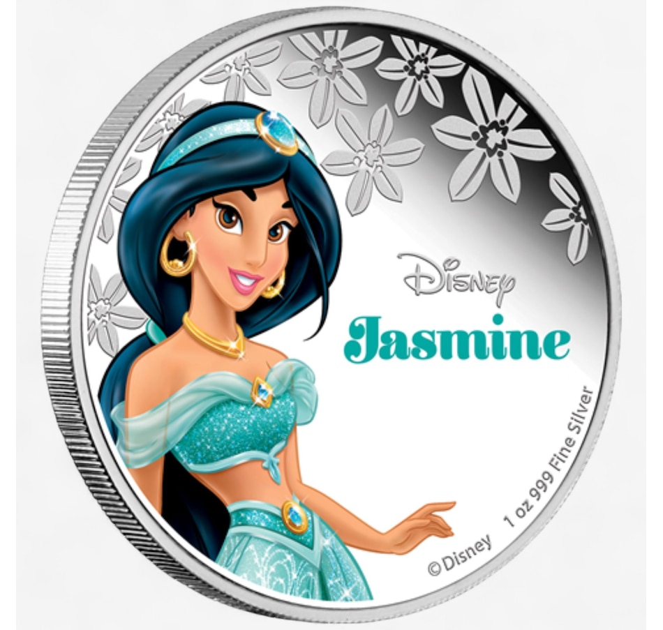 Image 701503_ALTMORE2.jpg, Product 701-503 / Price $169.95, 2015 $2 Disney Princess Jasmine Fine Silver Coin from Canadian Coin & Currency on TSC.ca's Coins department