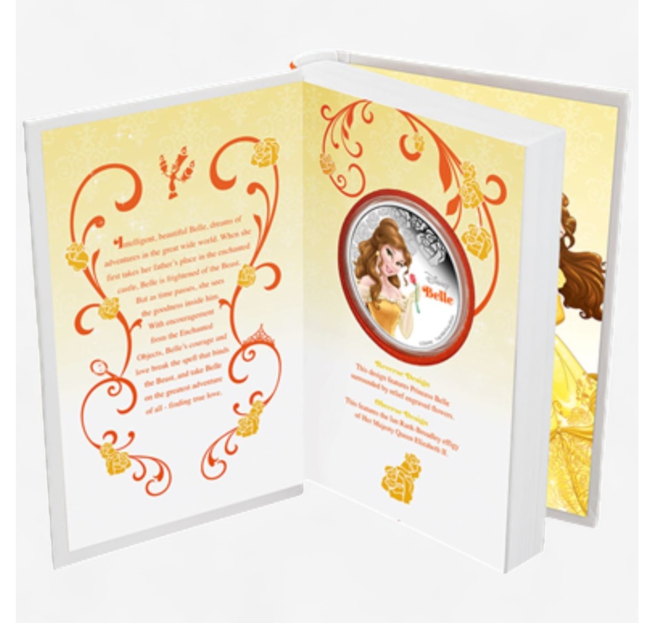 Image 701504.jpg, Product 701-504 / Price $199.95, 2015 $2 Disney Princess Belle Fine Silver Coin from Canadian Coin & Currency on TSC.ca's Coins department