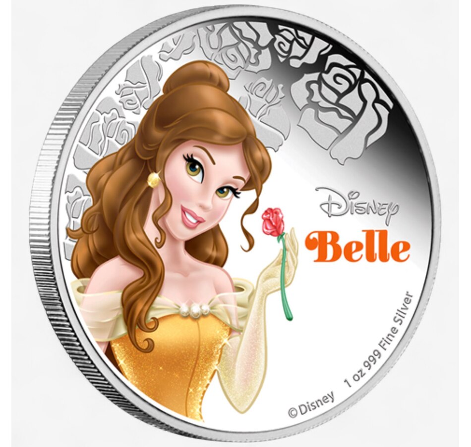 Image 701504_ALTMORE2.jpg, Product 701-504 / Price $199.95, 2015 $2 Disney Princess Belle Fine Silver Coin from Canadian Coin & Currency on TSC.ca's Coins department