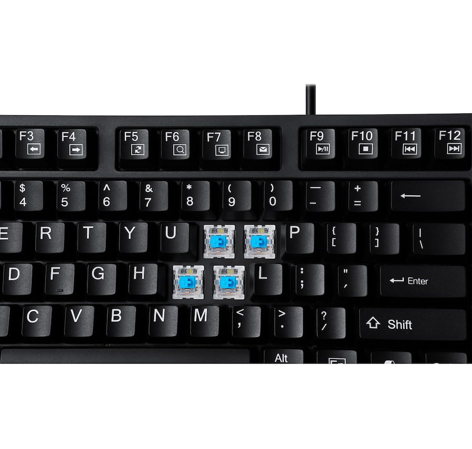Image 701524_ALTMORE1.jpg, Product 701-524 / Price $72.99, Adesso Multi-OS Mechanical Keyboard with Copilot AI Hotkey from Adesso on TSC.ca's Electronics department