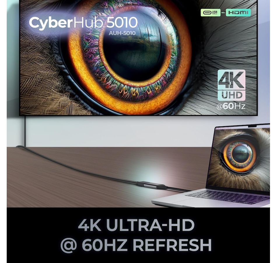 Image 701528_ALTMORE4.jpg, Product 701-528 / Price $39.99, Adesso USB-C to HDMI Adapter from Adesso on TSC.ca's Electronics department