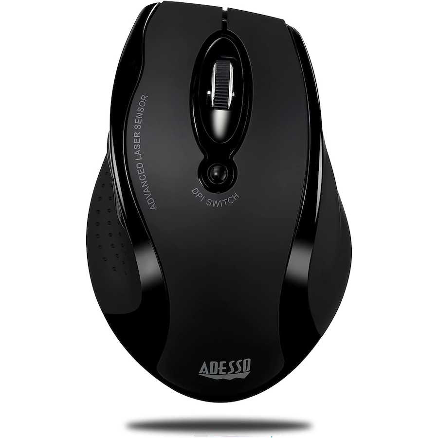 Image 701536.jpg, Product 701-536 / Price $49.99, Adesso Wireless Ergonomic RF Laser Mouse from Adesso on TSC.ca's Electronics department