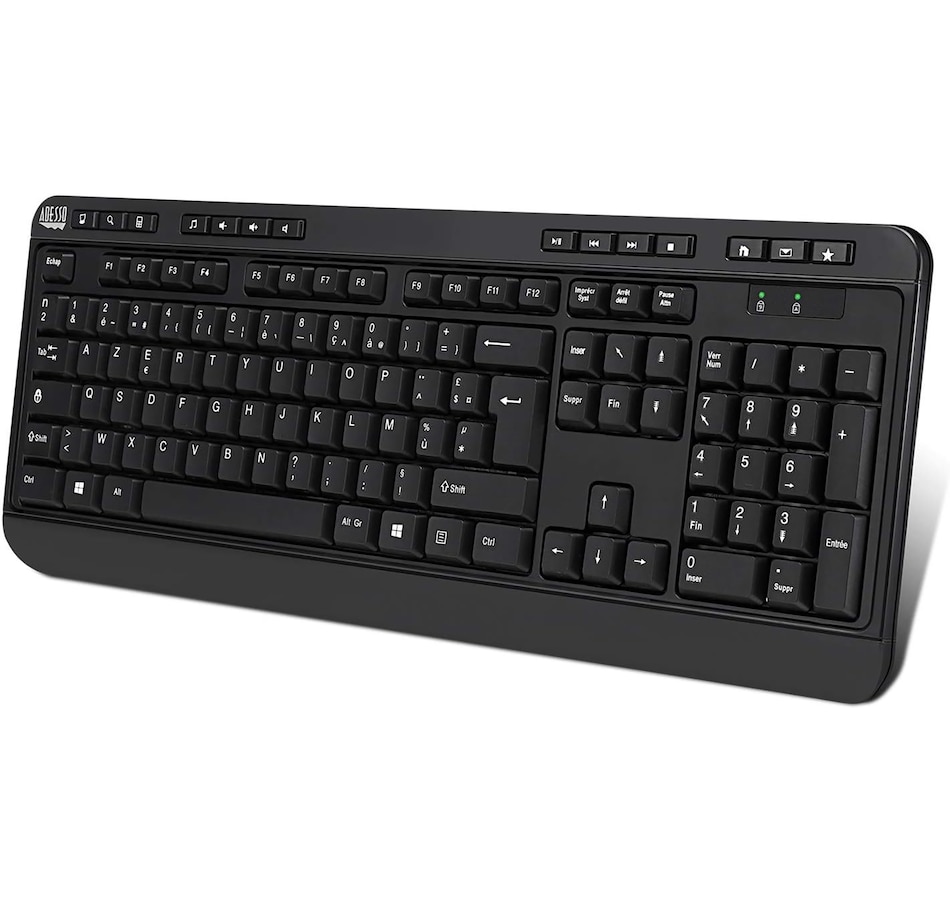 Image 701539_ALTMORE1.jpg, Product 701-539 / Price $54.99, Adesso French Layout Wireless Desktop Keyboard and Mouse Combo from Adesso on TSC.ca's Electronics department