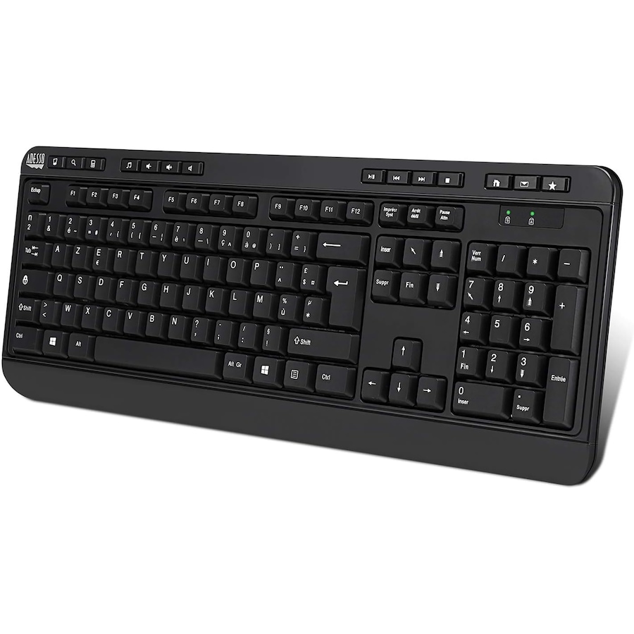 Image 701539_ALTMORE1.jpg, Product 701-539 / Price $54.99, Adesso French Layout Wireless Desktop Keyboard and Mouse Combo from Adesso on TSC.ca's Electronics department