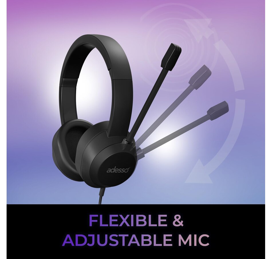 Image 701541_ALTMORE2.jpg, Product 701-541 / Price $59.99, Adesso Xtream P7 Wired Stereo Headset with Copilot AI Shortcut from Adesso on TSC.ca's Electronics department