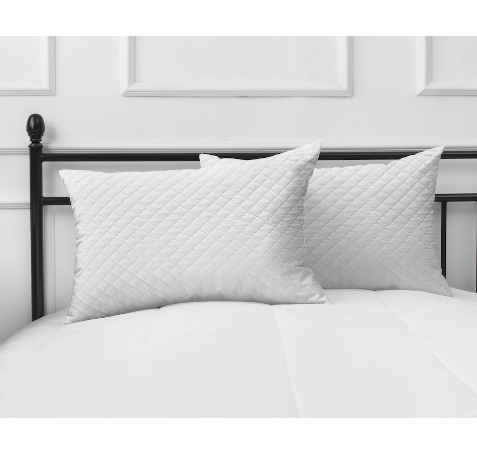 Image 701662_ALTMORE1.jpg, Product 701-662 / Price $31.99, Millano Dreams Quilted Jumbo Bed Pillow (Set Of 2) from Millano on TSC.ca's Home & Garden department