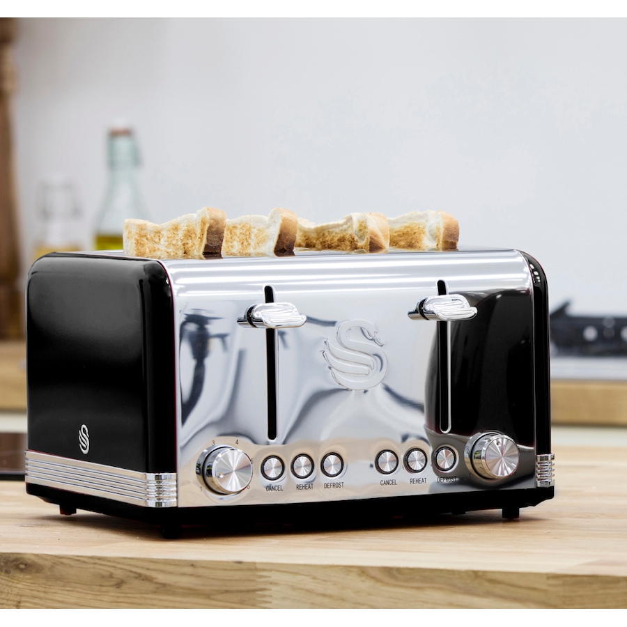 Image 701683_ALTMORE1.jpg, Product 701-683 / Price $136.99, Swan Retro 4-Slice Toaster from Swan on TSC.ca's Kitchen department