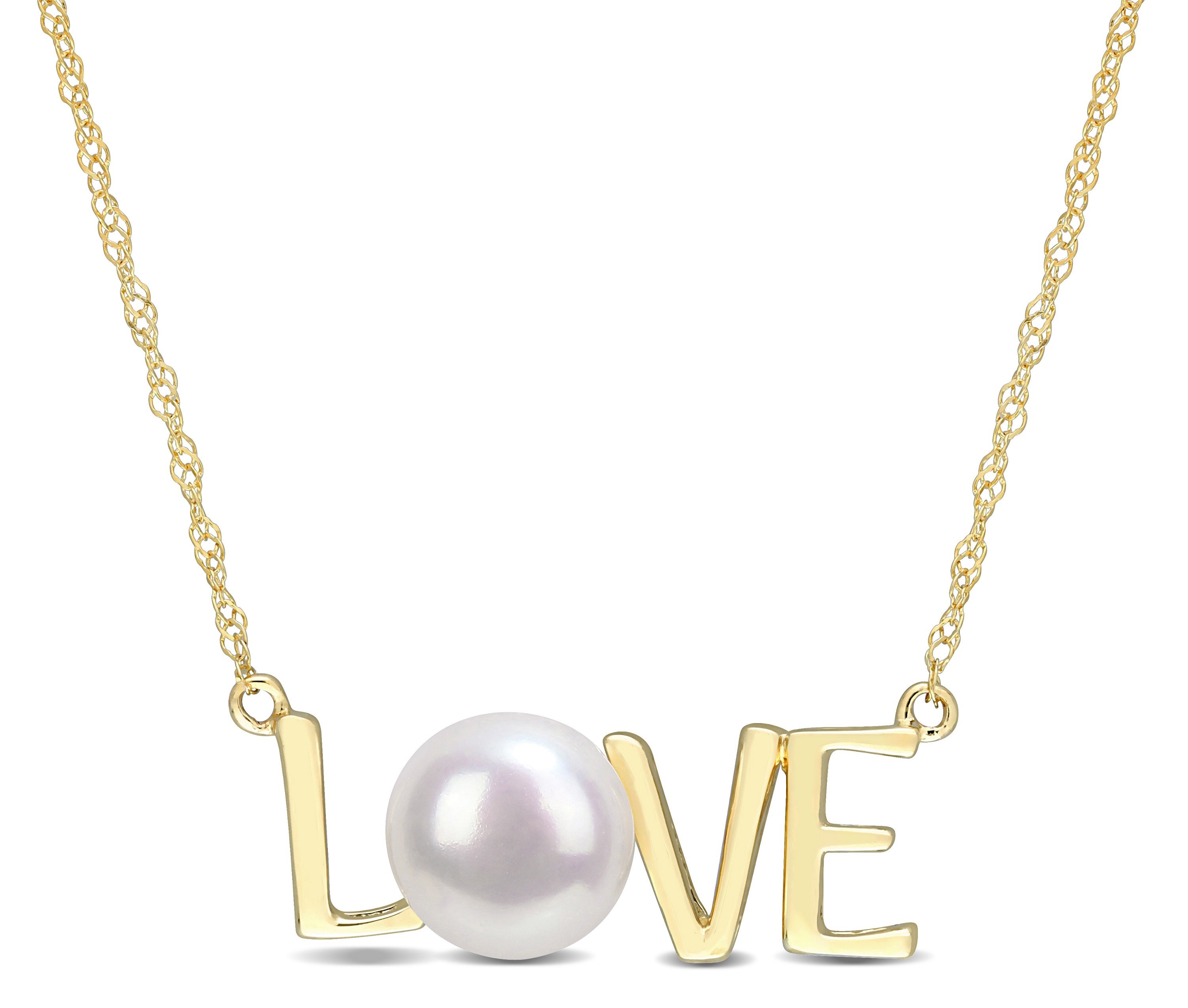 Love on sale necklace gold