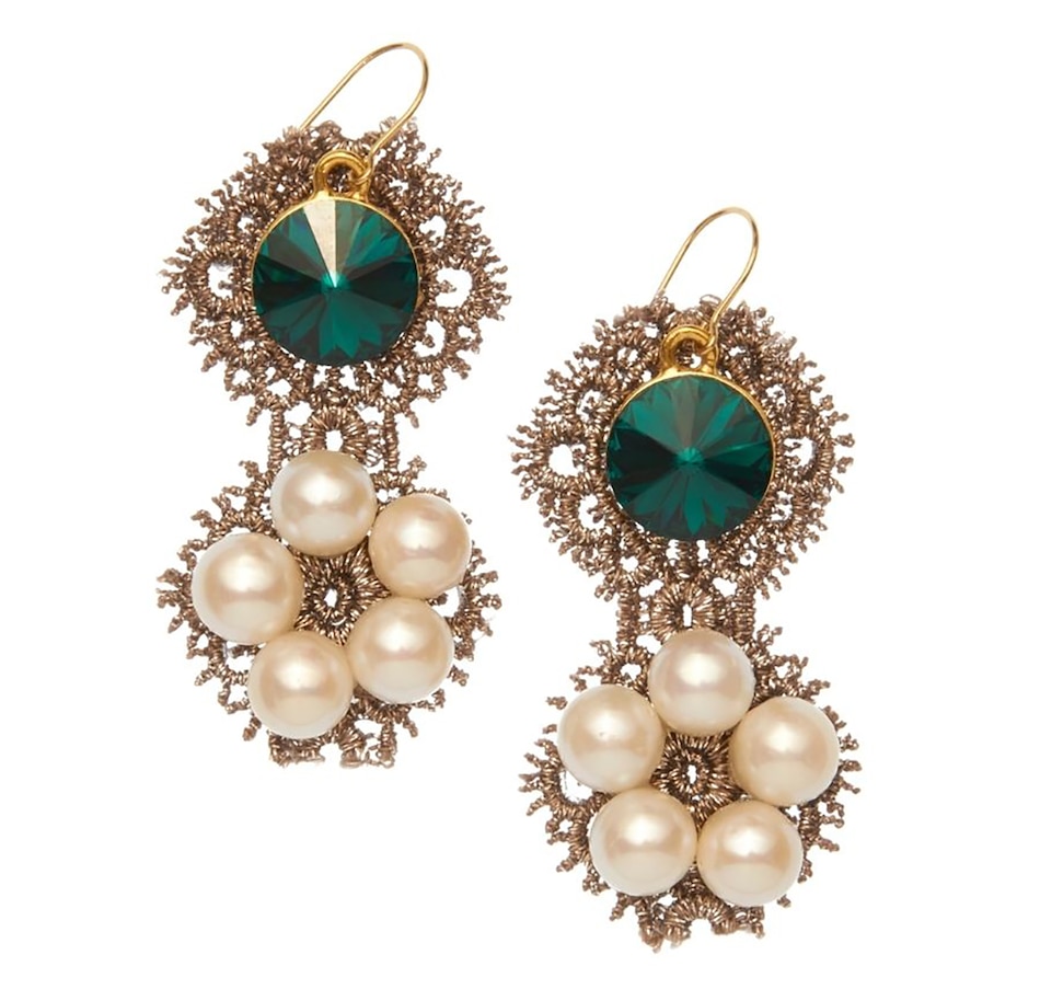 Image 701744_GDED.jpg, Product 701-744 / Price $250.00, KIM SMILEY Jewellery Elliot Earrings with Swarovski Crystals from Kim Smiley on TSC.ca's Jewellery department