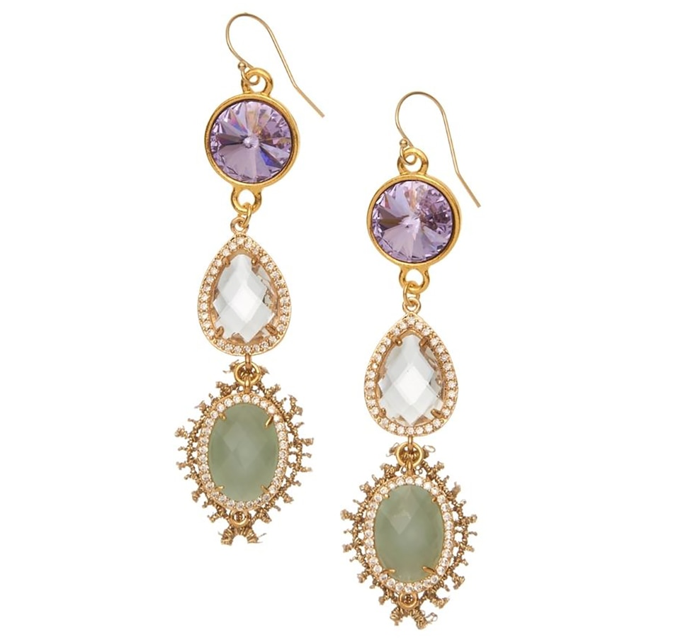 Image 701756_VIWMN.jpg, Product 701-756 / Price $195.00, KIM SMILEY Jewellery Rich Earrings from Kim Smiley on TSC.ca's Jewellery department