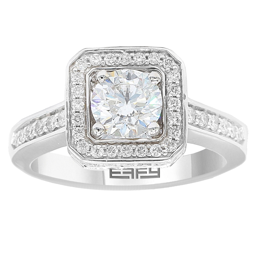 Image 701994.jpg, Product 701-994 / Price $14,999.99, EFFY 14K White Gold 1CTW Centre Diamond Ring from Effy Jewellery on TSC.ca's Jewellery department
