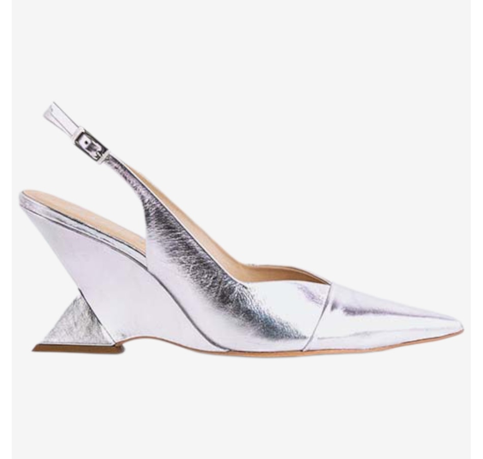 Image 702039_SRLTR.jpg, Product 702-039 / Price $168.00, L'Intervalle Cressida Slingback Wedge from L'Intervalle on TSC.ca's Shoes department