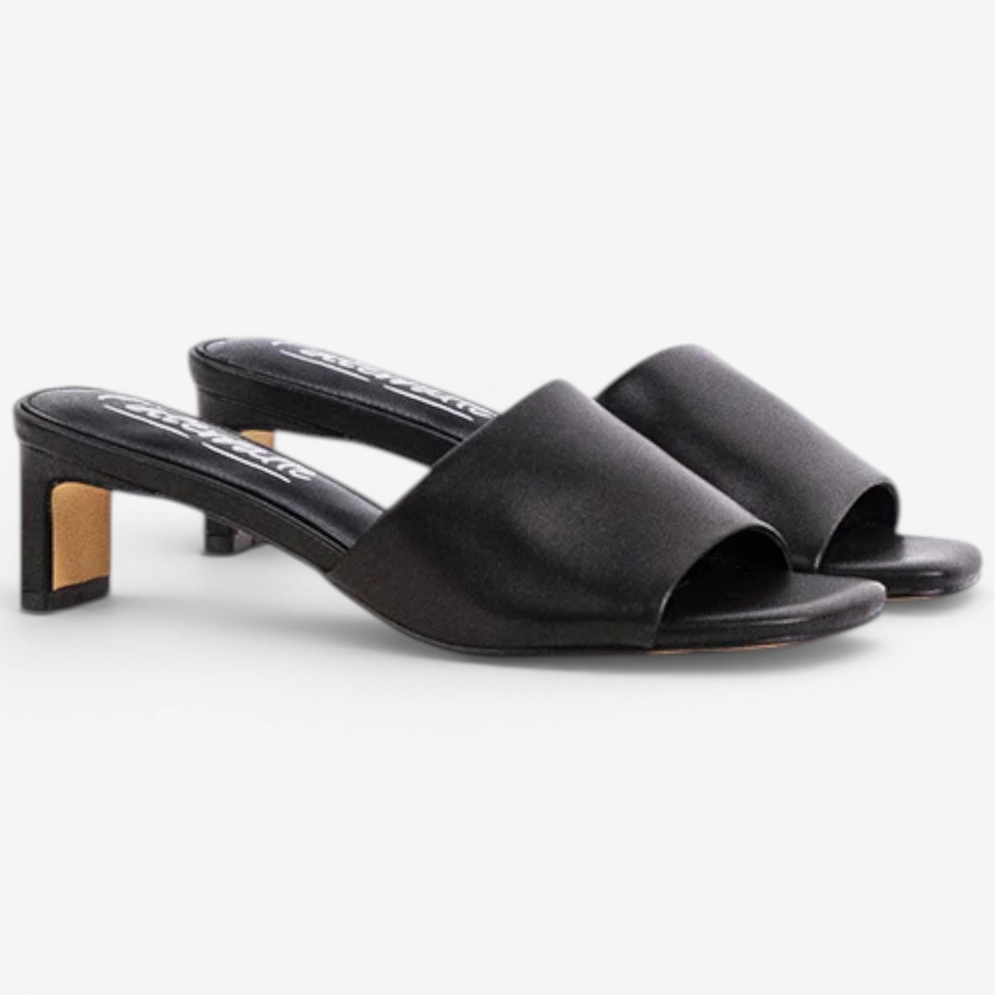 Image 702048_BKH.jpg, Product 702-048 / Price $148.00, L'Intervalle Kyanna Kitten Heel Slide Sandal from L'Intervalle on TSC.ca's Shoes department
