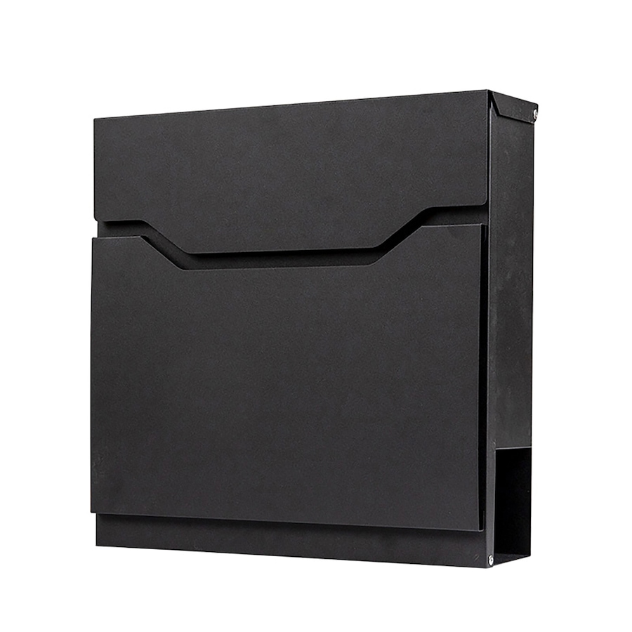 Image 702113.jpg, Product 702-113 / Price $99.99, Fine Art Living Black Modern Vertical Wall-Mounted Steel Mailbox from Fine Art Lighting on TSC.ca's Home & Garden department
