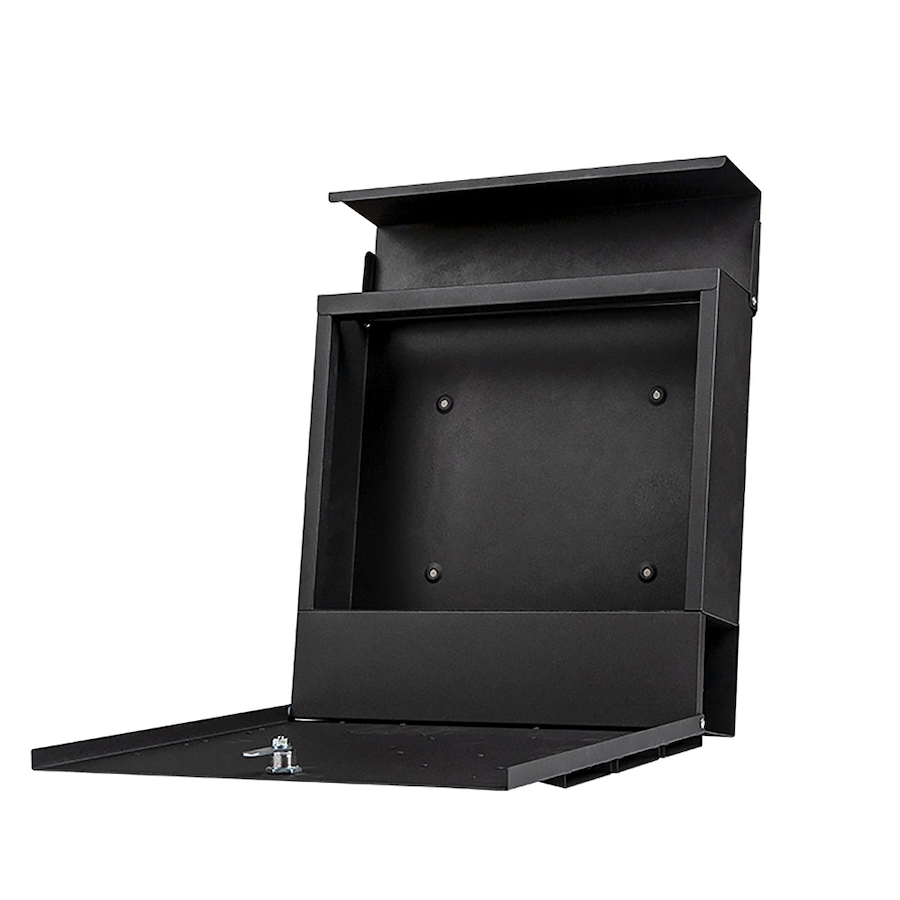 Image 702114_ALTMORE4.jpg, Product 702-114 / Price $99.99, Fine Art Living Black Fashionable Vertical Wall-Mounted Steel Mailbox from Fine Art Lighting on TSC.ca's Home & Garden department