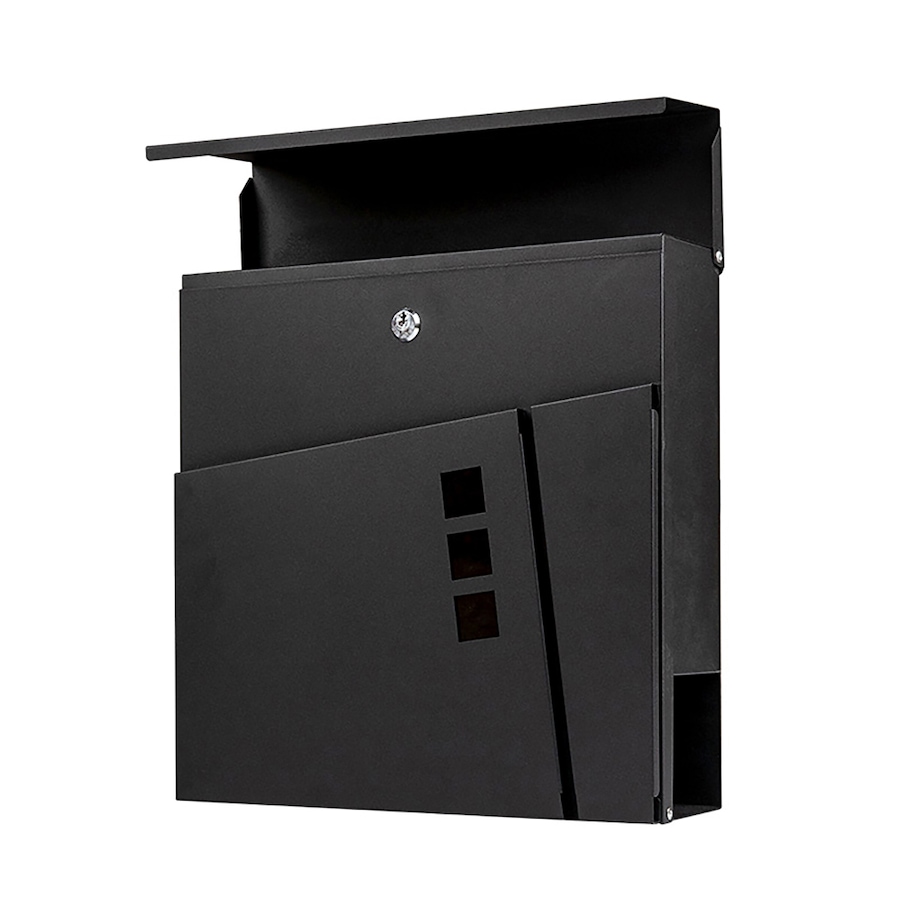 Image 702115.jpg, Product 702-115 / Price $99.99, Fine Art Living Black Trendy Vertical Wall-Mounted Steel Mailbox from Fine Art Lighting on TSC.ca's Home & Garden department