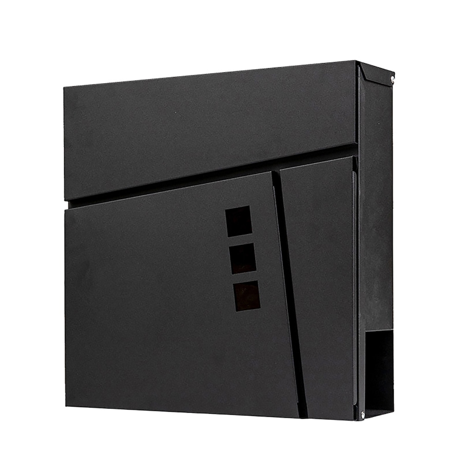 Image 702115_ALTMORE1.jpg, Product 702-115 / Price $99.99, Fine Art Living Black Trendy Vertical Wall-Mounted Steel Mailbox from Fine Art Lighting on TSC.ca's Home & Garden department