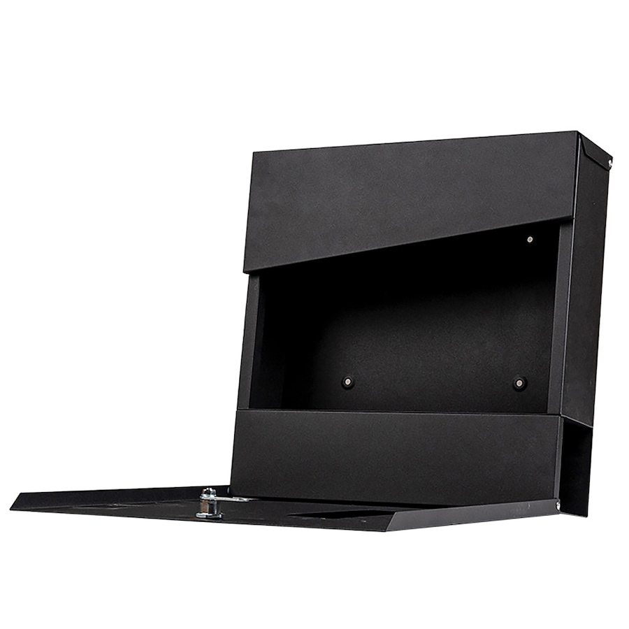 Image 702115_ALTMORE2.jpg, Product 702-115 / Price $99.99, Fine Art Living Black Trendy Vertical Wall-Mounted Steel Mailbox from Fine Art Lighting on TSC.ca's Home & Garden department