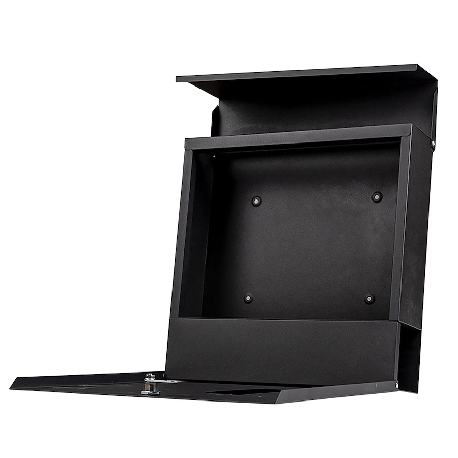 Image 702115_ALTMORE3.jpg, Product 702-115 / Price $99.99, Fine Art Living Black Trendy Vertical Wall-Mounted Steel Mailbox from Fine Art Lighting on TSC.ca's Home & Garden department