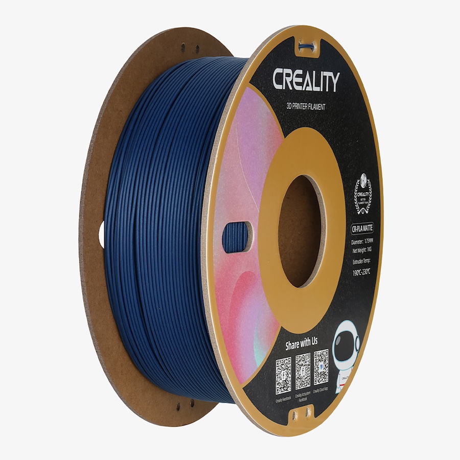 Image 702249.jpg, Product 702-249 / Price $22.99, Creality CR-PLA Matte Filament (1.75 mm, 1 kg, navy blue) from Creality on TSC.ca's Electronics department
