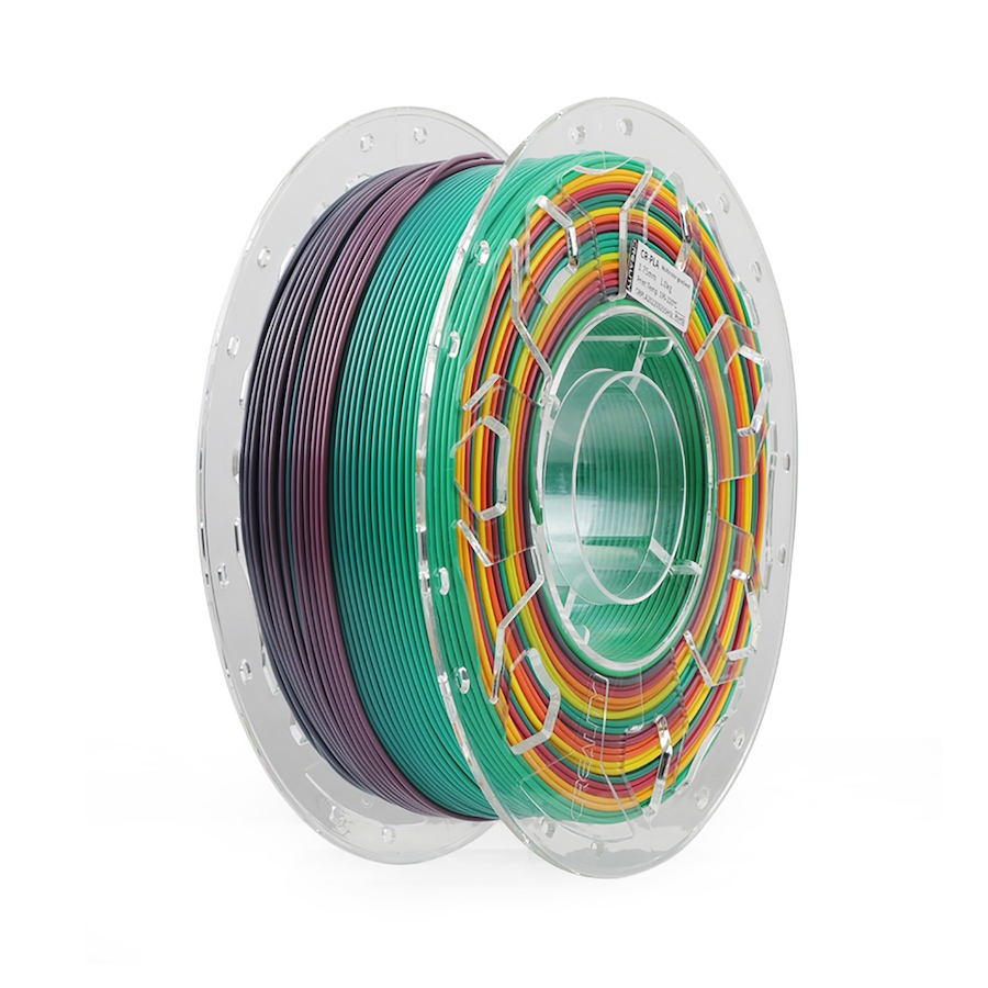 Image 702255.jpg, Product 702-255 / Price $22.99, Creality CR-PLA Matte Filament (1.75 mm, 1 kg, rainbow) from Creality on TSC.ca's Electronics department