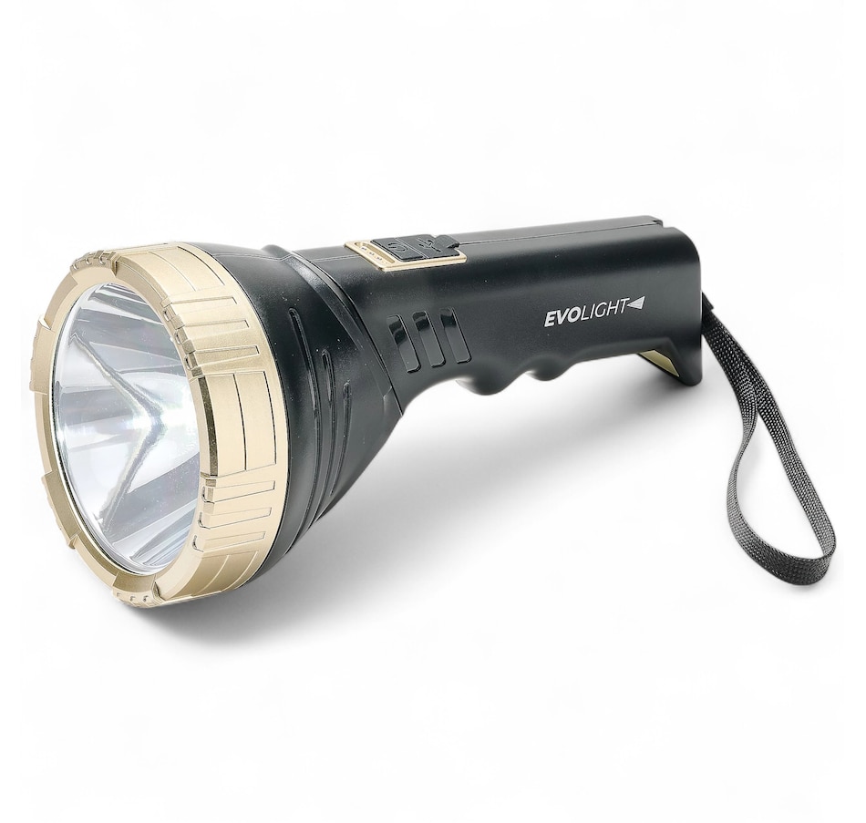 Image 702304_BGO.jpg, Product 702-304 / Price $29.99, EVOLight Rechargeable LED Flashlight with Built-In Power Bank from EVO on TSC.ca's Home & Garden department