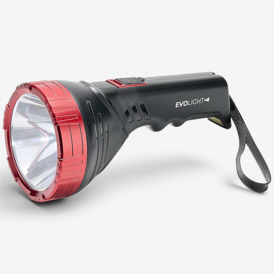 Image 702304_BKRE.jpg, Product 702-304 / Price $49.99, EVOLight Rechargeable LED Flashlight with Built-In Power Bank from EVO on TSC.ca's Home & Garden department