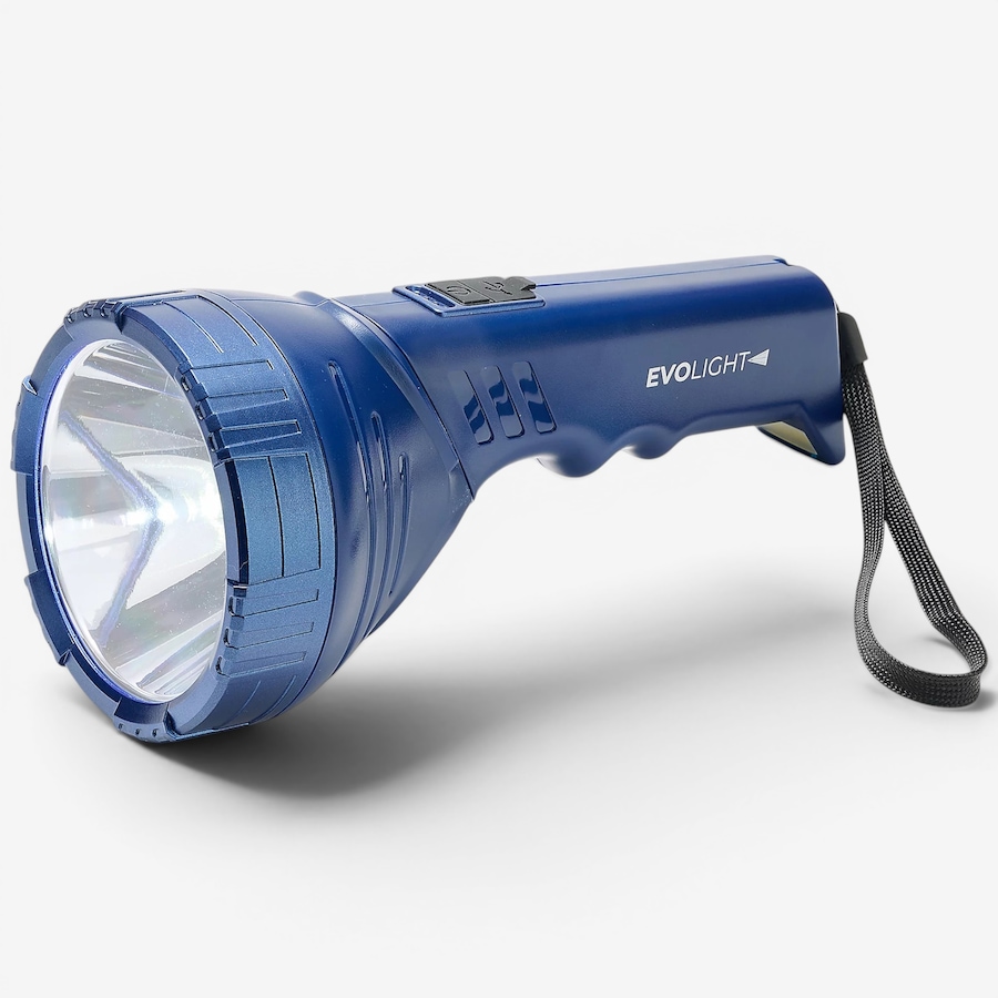 Image 702304_NVY.jpg, Product 702-304 / Price $49.99, EVOLight Rechargeable LED Flashlight with Built-In Power Bank from EVO on TSC.ca's Home & Garden department