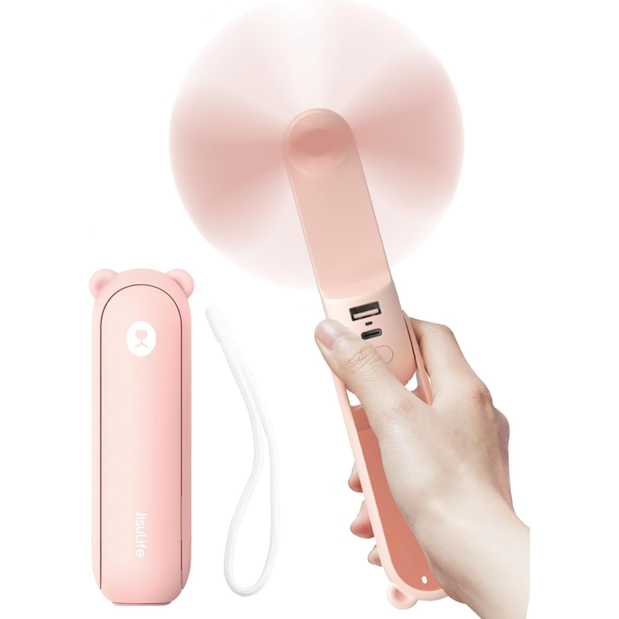 Image 702309_PNK.jpg, Product 702-309 / Price $29.99, Jisulife Handheld Fan Life8 Plus from Jisulife on TSC.ca's Home & Garden department