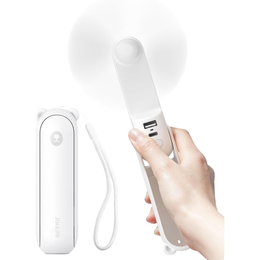 Image 702309_WHT.jpg, Product 702-309 / Price $29.99, Jisulife Handheld Fan Life8 Plus from Jisulife on TSC.ca's Home & Garden department
