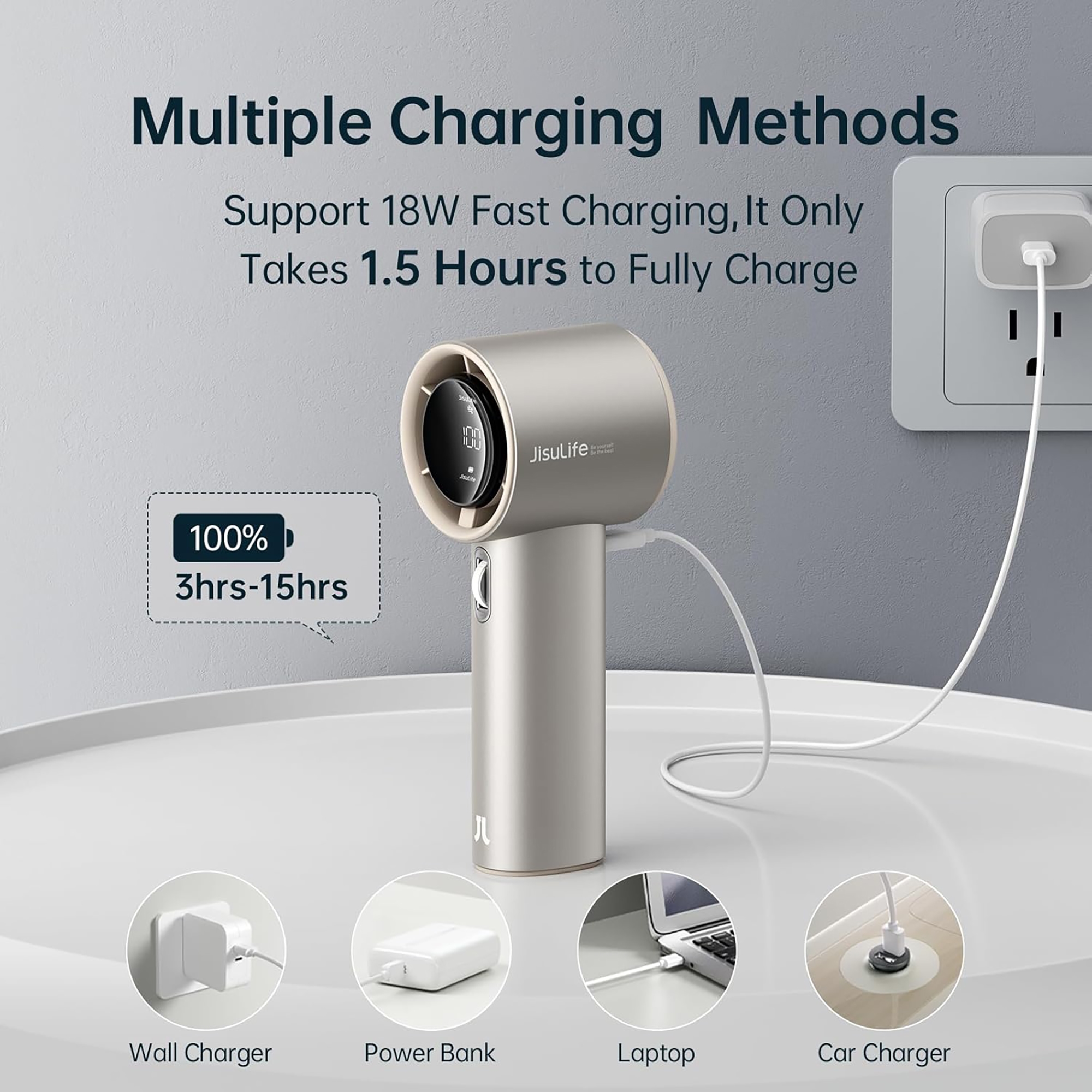 Jisulife Handheld Fan Pro1 S - TSC.ca