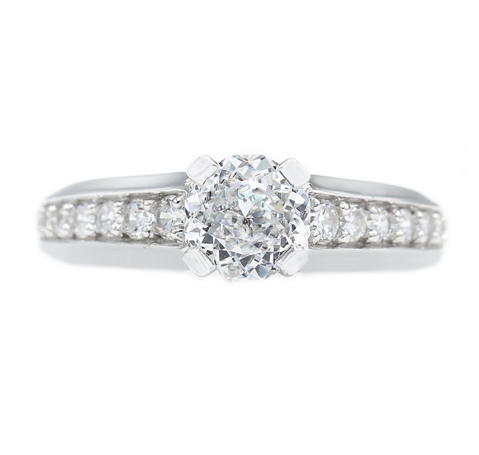 Image 702319_RHOP.jpg, Product 702-319 / Price $104.99, Diamonelle Sterling Silver Diamonelle Engagement Ring from Diamonelle on TSC.ca's Jewellery department