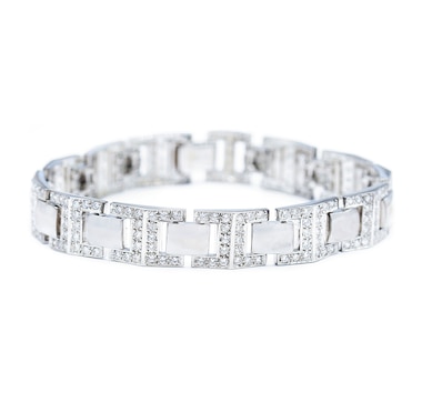 Diamonelle Sterling Silver Diamonelle Bracelet