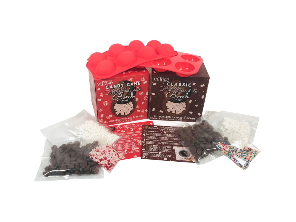 Gourmet du Village DIY Hot Chocolate Bomb Kit Classic and