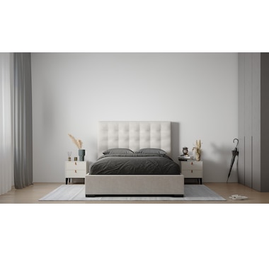 Five Brothers Canadian Made Fabiola Upholstered Platform Bed
