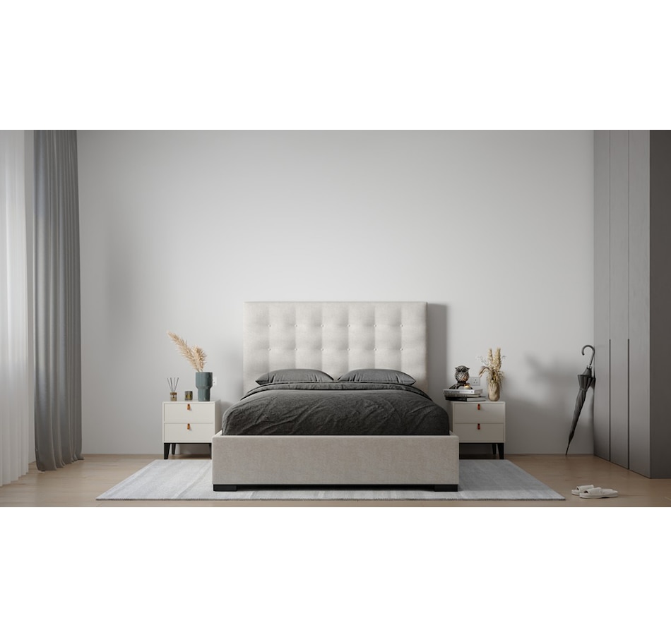 Image 702452.jpg, Product 702-452 / Price $1,614.99 - $1,852.99, Five Brothers Canadian Made Fabiola Upholstered Platform Bed from Five Brothers on TSC.ca's Home & Garden department