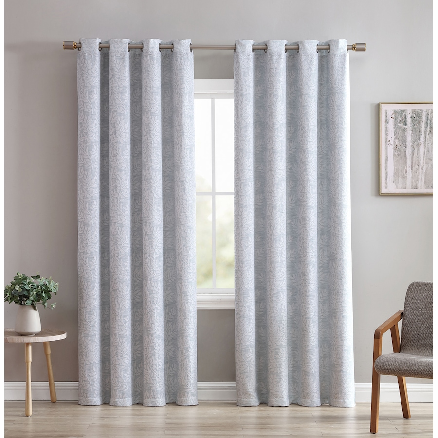 Image 702521_MIB.jpg, Product 702-521 / Price $28.99, Hudson & Main Jacquard Leaf Blackout Grommet Window Panel from Hudson & Main Bedding on TSC.ca's Home & Garden department