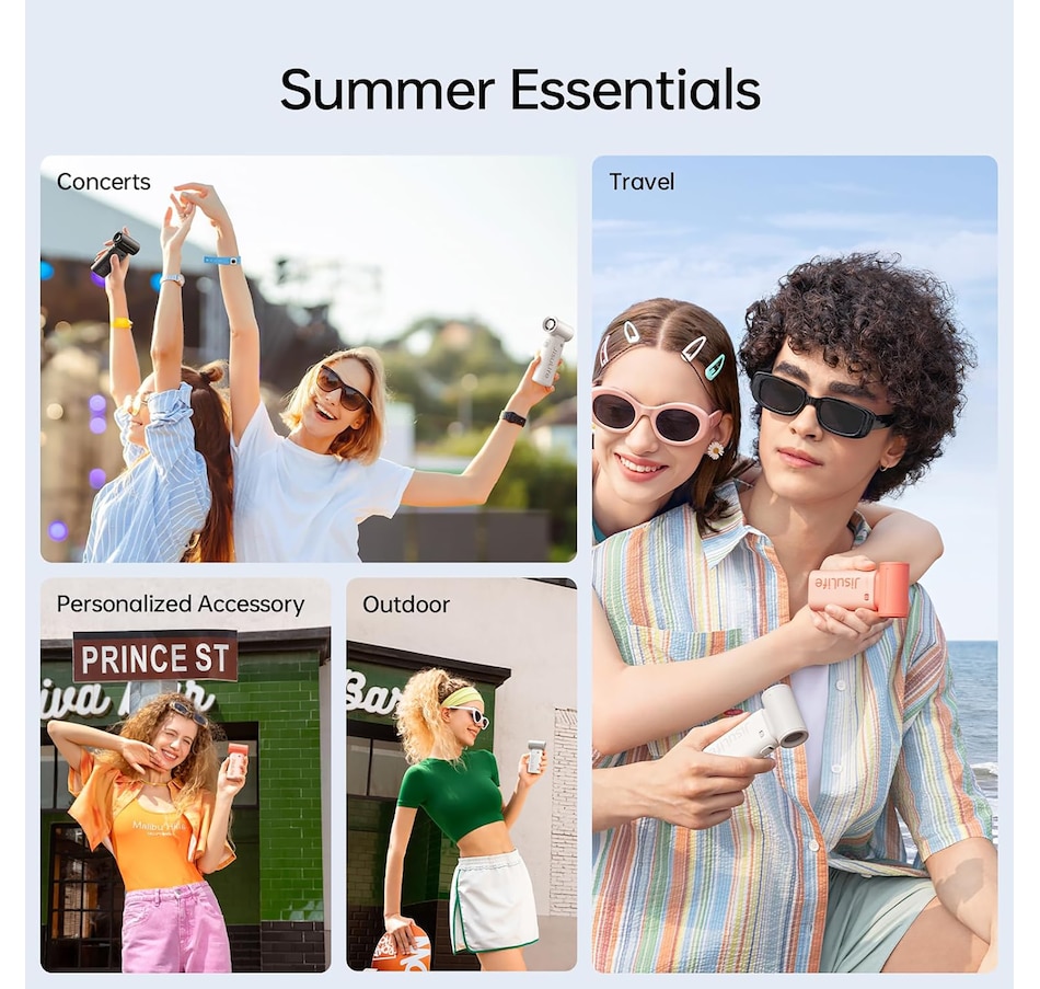 Image 702559_ALTMORE4.jpg, Product 702-559 / Price $49.99, Jisulife Handheld Fan Life9 (grey) from Jisulife on TSC.ca's Home & Garden department