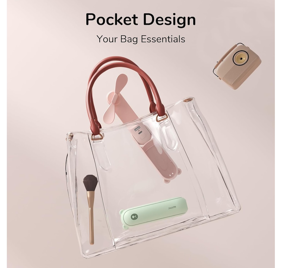 Image 702561_ALTMORE11.jpg, Product 702-561 / Price $19.99, Jisulife Handheld Fan Life8 from Jisulife on TSC.ca's Home & Garden department