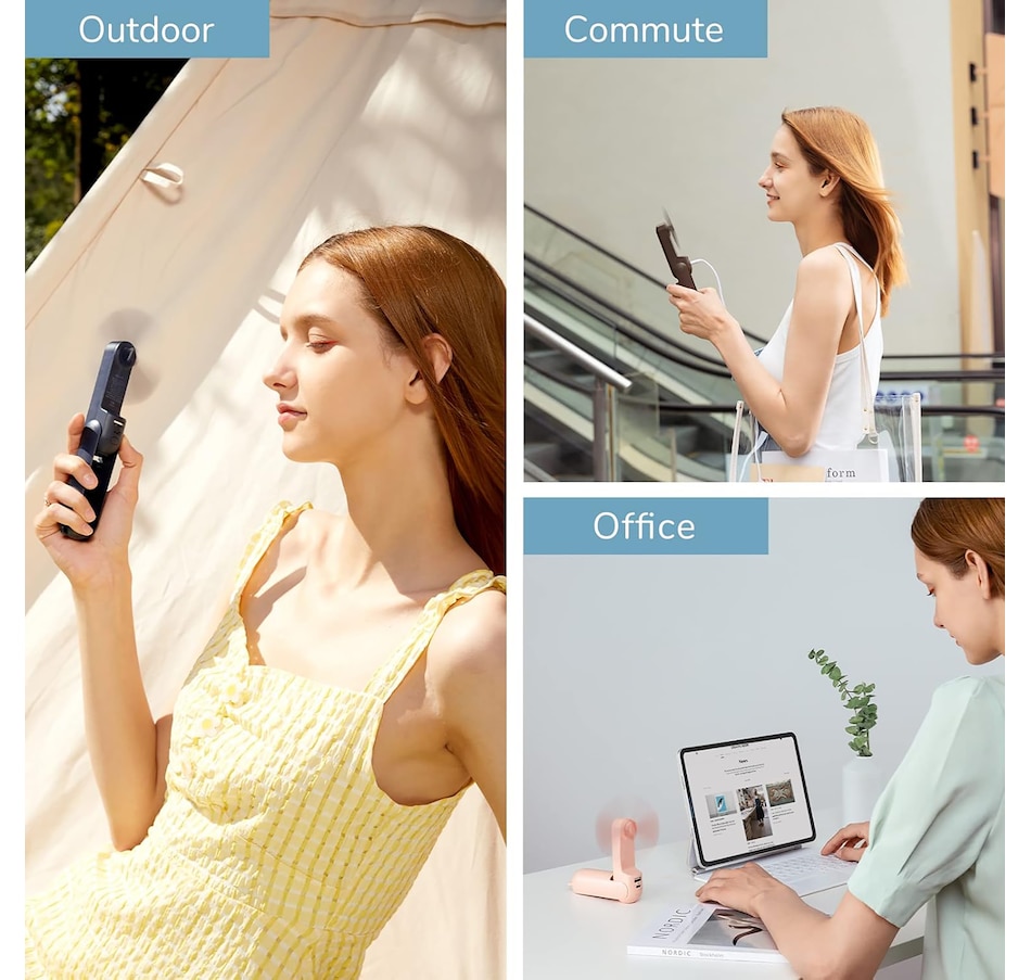 Image 702561_ALTMORE13.jpg, Product 702-561 / Price $19.99, Jisulife Handheld Fan Life8 from Jisulife on TSC.ca's Home & Garden department