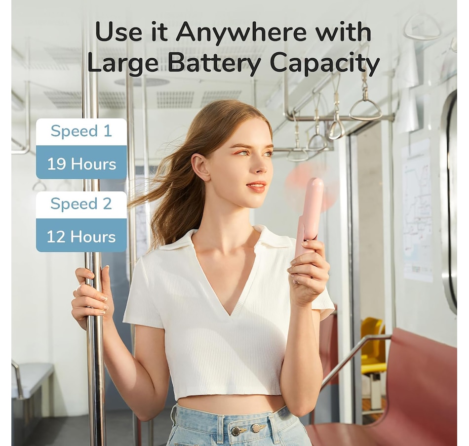 Image 702561_ALTMORE9.jpg, Product 702-561 / Price $19.99, Jisulife Handheld Fan Life8 from Jisulife on TSC.ca's Home & Garden department