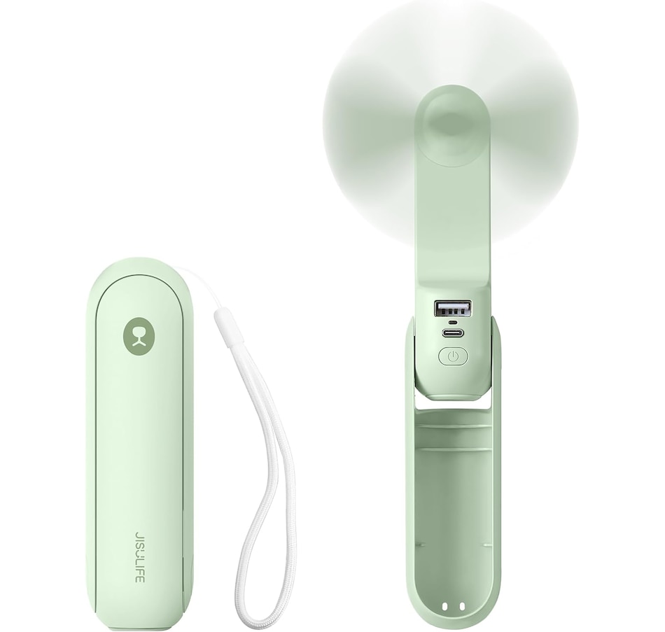 Image 702561_GRN.jpg, Product 702-561 / Price $19.99, Jisulife Handheld Fan Life8 from Jisulife on TSC.ca's Home & Garden department