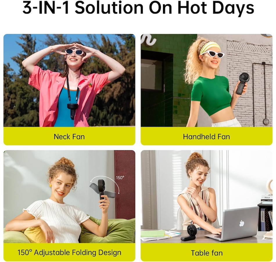 Image 702565_ALTMORE1.jpg, Product 702-565 / Price $33.99, Jisulife Handheld Fan Life7 (black) from Jisulife on TSC.ca's Home & Garden department