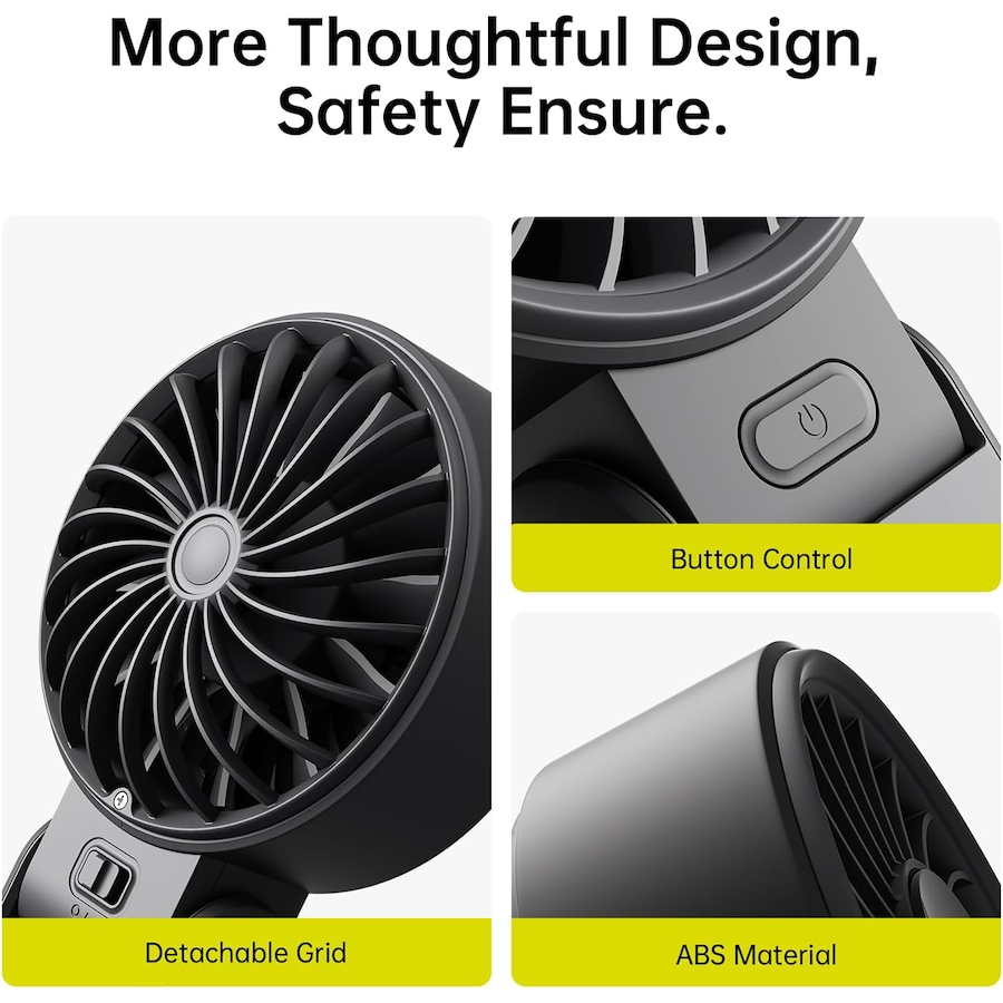 Image 702565_ALTMORE8.jpg, Product 702-565 / Price $33.99, Jisulife Handheld Fan Life7 (black) from Jisulife on TSC.ca's Home & Garden department