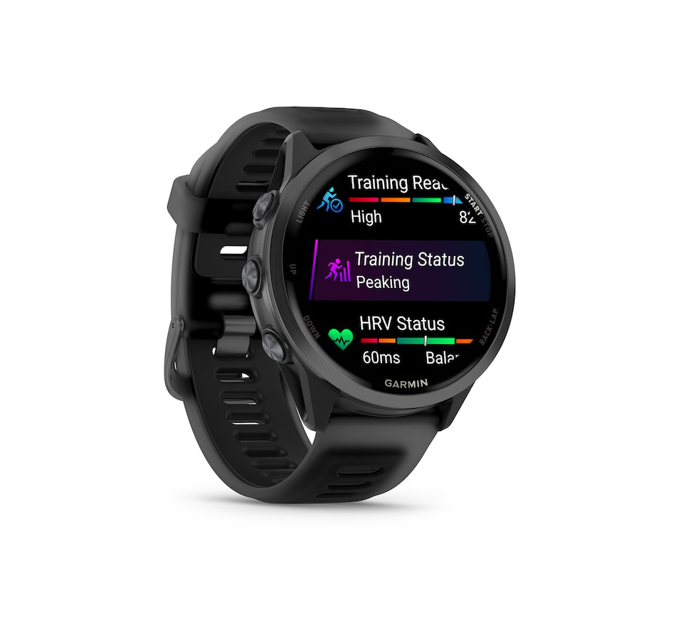 Image 702575_ALTMORE5.jpg, Product 702-575 / Price $799.99, Garmin Forerunner 570 GPS 47-mm Smartwatch (slate grey aluminum bezel with translucent black/black band) from Garmin on TSC.ca's Electronics department