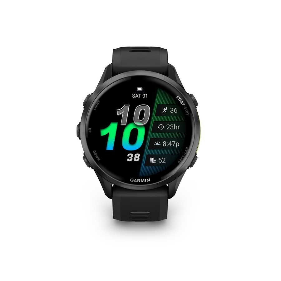 Image 702576_ALTMORE1.jpg, Product 702-576 / Price $1,099.99, Garmin Forerunner 970 GPS Smartwatch (carbon grey DLC titanium with black case and black/translucent whitestone band) from Garmin on TSC.ca's Electronics department