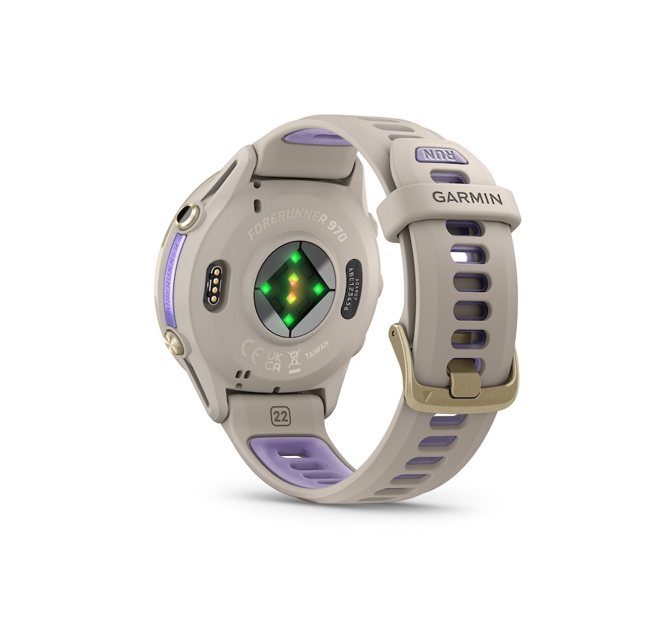 Image 702576_ALTMORE18.jpg, Product 702-576 / Price $1,099.99, Garmin Forerunner 970 GPS Smartwatch (carbon grey DLC titanium with black case and black/translucent whitestone band) from Garmin on TSC.ca's Electronics department